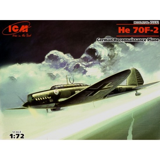 1/72 German Reconnaissance Plane Heinkel He 70F-2