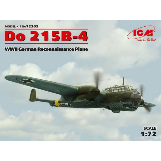 1/72 WWII German Reconnaissance Plane Dornier Do 215B-4 