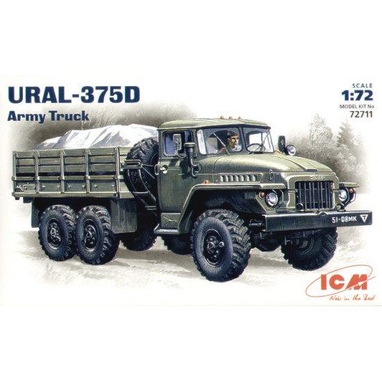 1/72 Army Truck Ural-375D