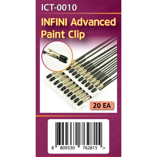 Advanced Paint Clip (20pcs) Rubber Tipped