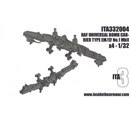 1/32 RAF Universal Bomb Carrier Type EM/EF No.1 Mk.II