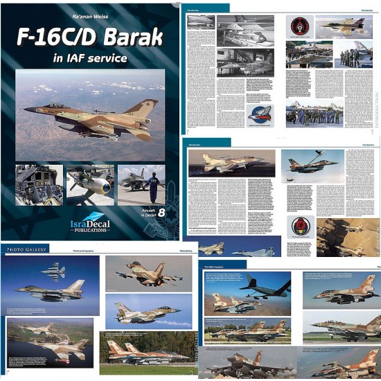 Aircraft in Detail #8 - F-16C/D Barak in IAF Service (132 pages)