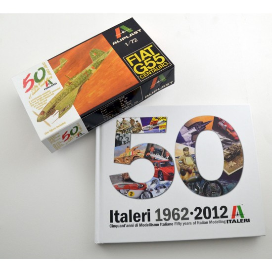 Italeri 50th Anniversary Special: Historical Book & 1/72 Fiat G55 Centauro Kit