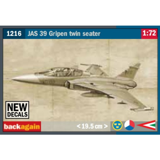 1/72 JAS 39 Gripen Twin Seater