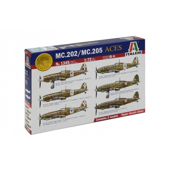 1/72 MC.202/MC.205 Italian ACES