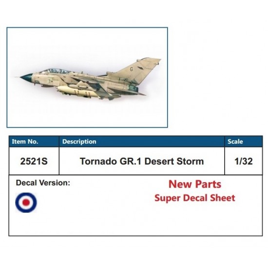 1/32 Panavia Tornado GR.1 Desert Storm