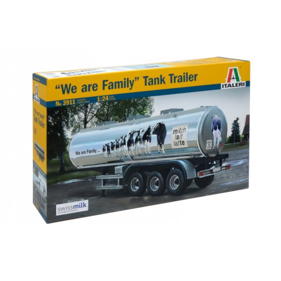 1/24 "We are Family" Tank Trailer 