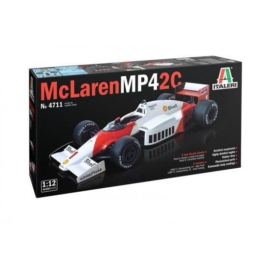 1/12 McLaren MP4/2C Prost/Rosberg F1 Racing Car