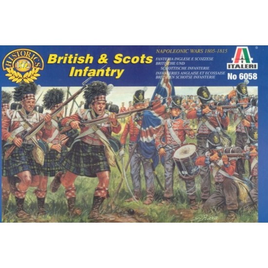 1/72 British and Scots Infantry in Napoleonic Wars