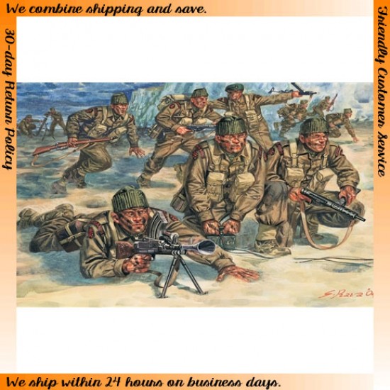 1/72 WWII British Commandos