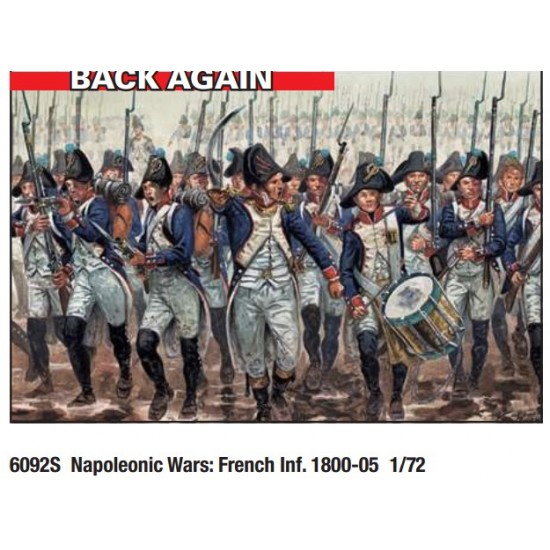 1/72 Napoleonic Wars: French Inf. 1800-05