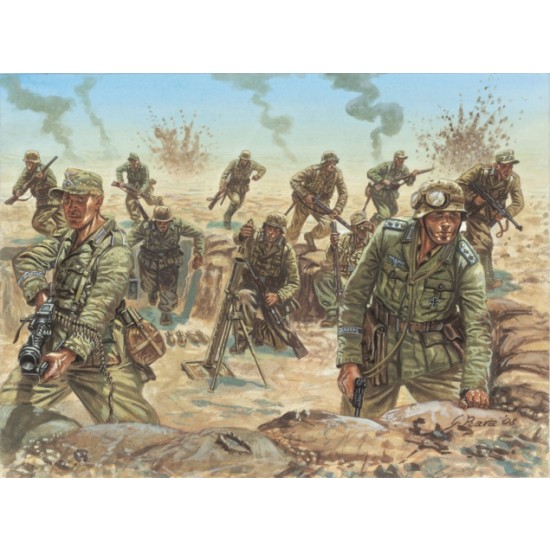 1/72 DAK Infantry Set