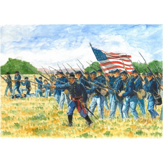 1/72 Union Infantry in American Civil War