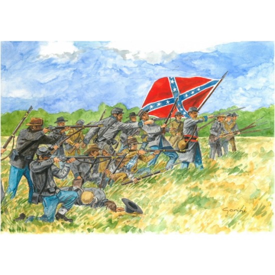 1/72 Confederate Infantry in American Civil War