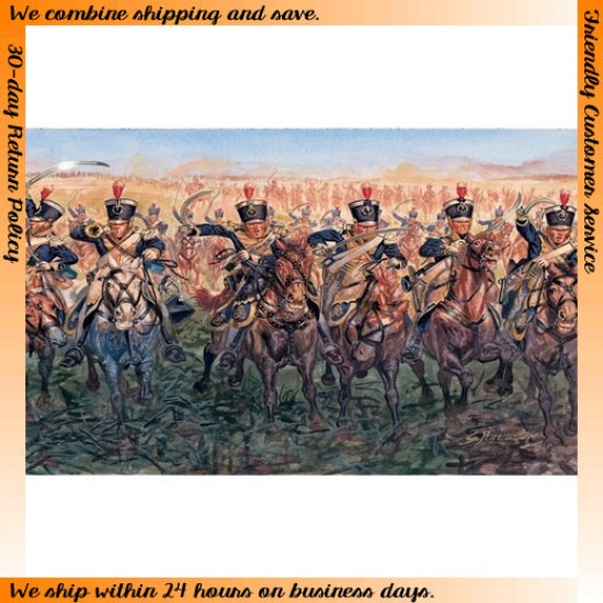 1/32 Napoleonic Wars British Light Cavalry 1815