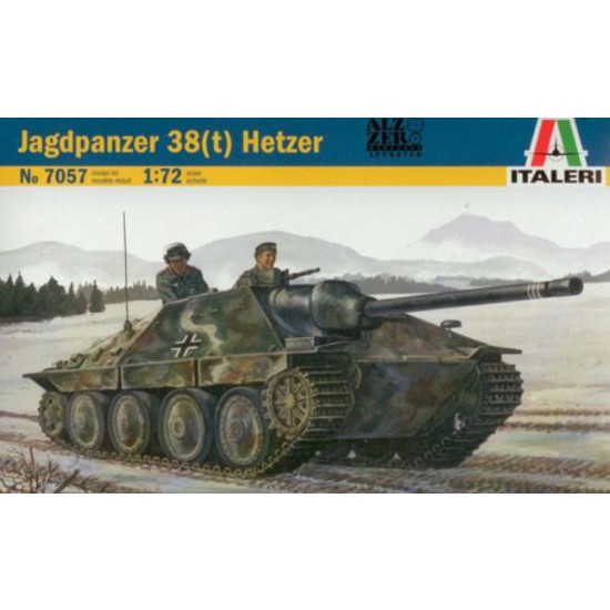 1/72 Jagdpanzer 38(t) Hetzer with Figures