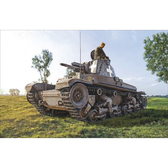 1/72 Panzerkampfwagen 35 (t) w/Glueable Rubber Tracks