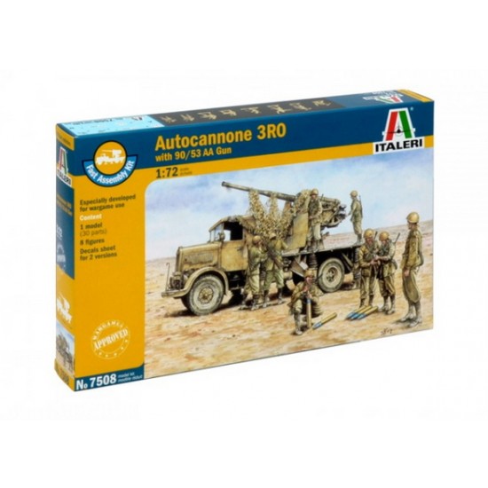 1/72 Autocannone 3RO with 90/53 AA Gun - Fast Assembly