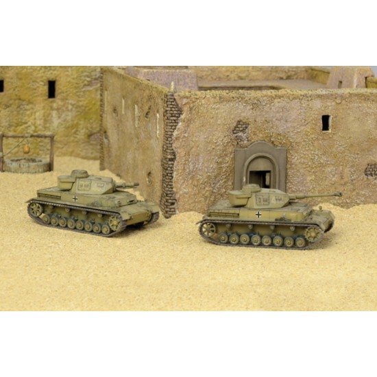 1/72 SdKfz.161 Pz.Kpfw.IV Ausf.F1/F2 - Fast Assembly (2 Sets)