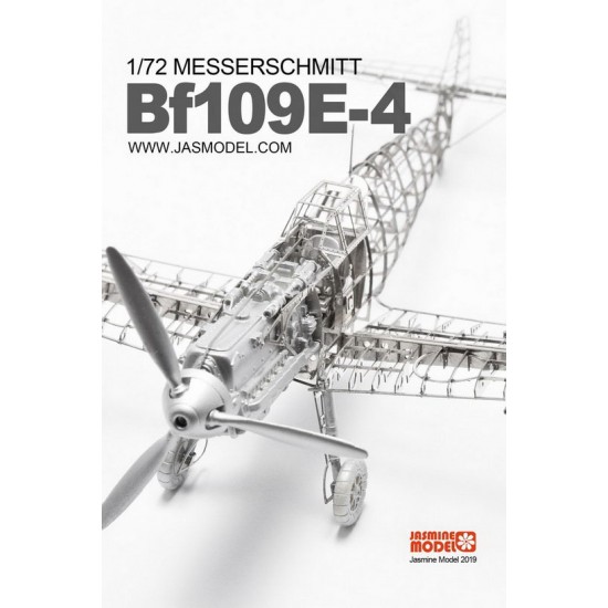 1/72 Messerschmitt BF109E-4 Full Structure PE Detail Model