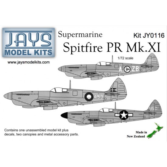 1/72 Supermarine Spitfire PR Mk.XI (Royal Danish AF/Norwegian AF/US 8th AF)