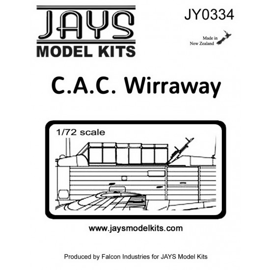 1/72 CAC Wirraway Vacuum Form Canopy