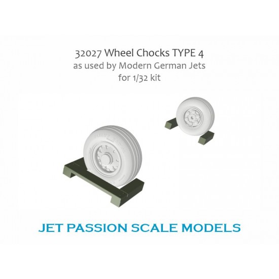 1/32 German Wheel Chocks Type 4