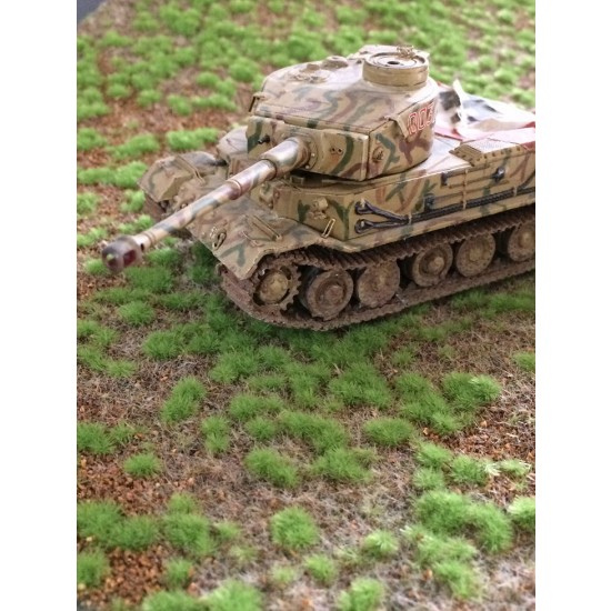 1/48, 1/72 Scenery Field Grass Mat "Steppe Spring" (Size: 18-24mm)