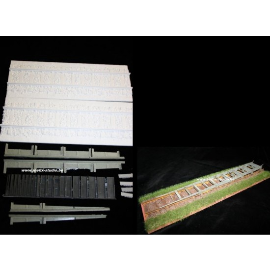 1/35 Ramp for Vogele Rotating Platform (best suitable for JOE-301)