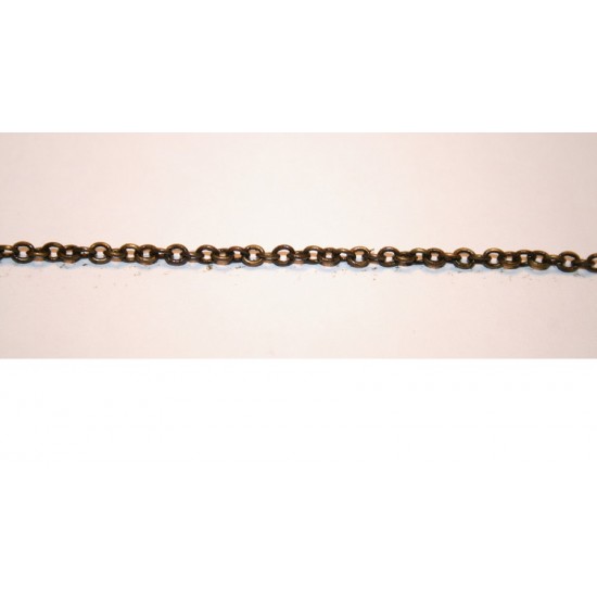 Copper Chain (7 links/cm, 500mm long)