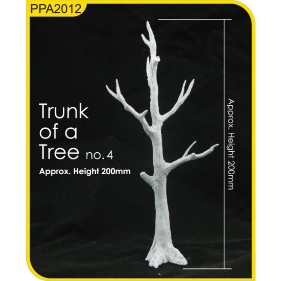 Tree Trunk set No.4 - Approx. Height 200mm (Unpainted Resin kit)