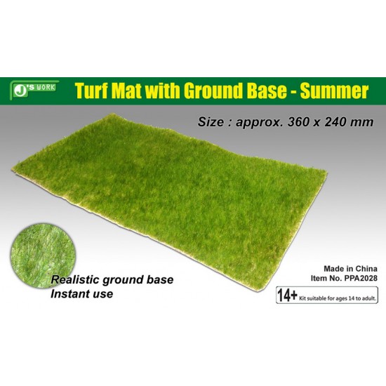 Turf Mat w/Ground Base - Summer (360 x 240mm)