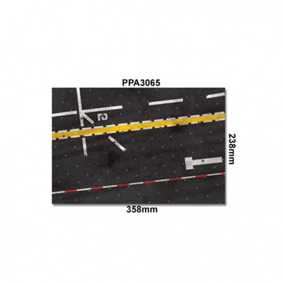 1/72 Airfield Tarmac / Platform Base No.3 (Sheet Size: 358 x 238 mm)