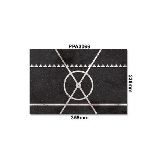 1/72 Airfield Tarmac / Platform Base No.4 (Sheet Size: 358 x 238 mm)