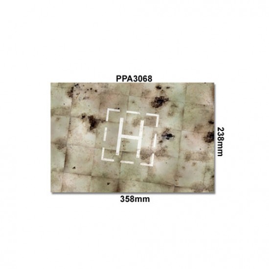 1/72 Airfield Tarmac / Platform Base No.6 (Sheet Size: 358 x 238 mm)