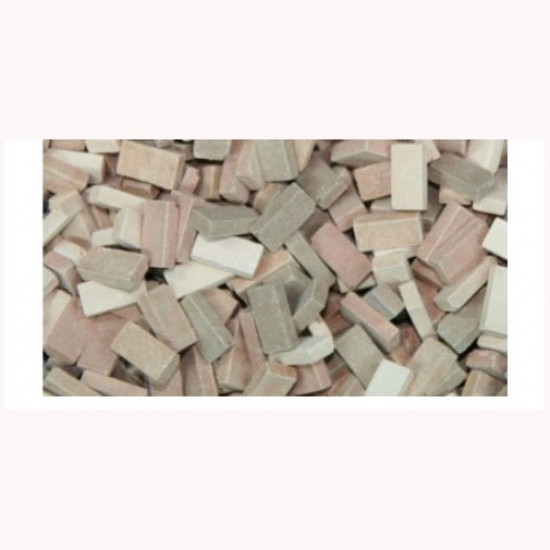 1/24 (G scale) Bricks (NF) Terracotta Mix (200pcs)