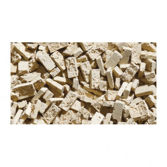 1/32 1/35 Clay Bricks /W Straw Filling Dark Beige (400pcs)