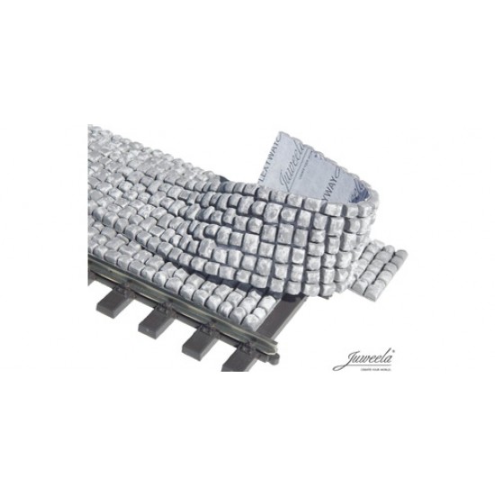 1/32 1/35 Flexyway Track Gaps Cobblestone, 6x