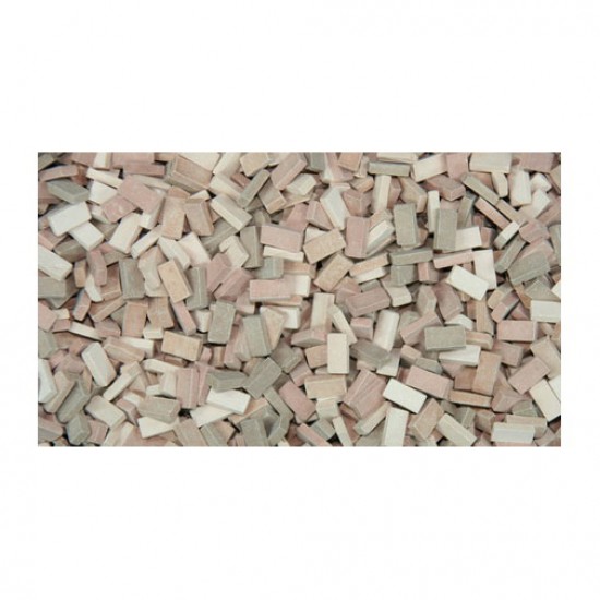1/48 1/50 Bricks (RF) Terracotta Mix (4000pcs)