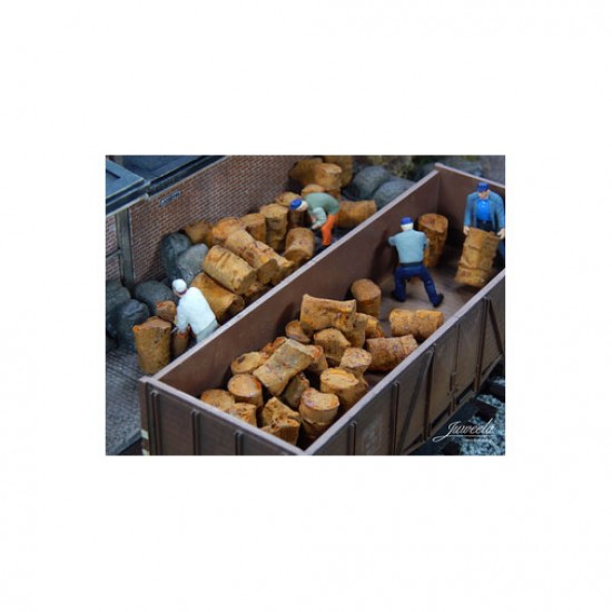 1/45 1/50 Old Drums Rusty (40pcs)