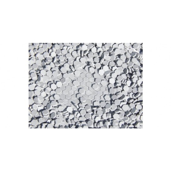 1/45 1/50 Pavers Hexa Light Grey, 2000x