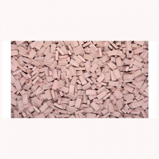 1/87 (HO scale) Bricks (NF) Medium Brick-Red (3000pcs)