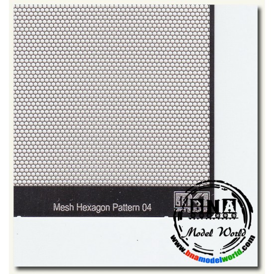 Hexagon Pattern Mesh D 1.1mm x 0.6mm