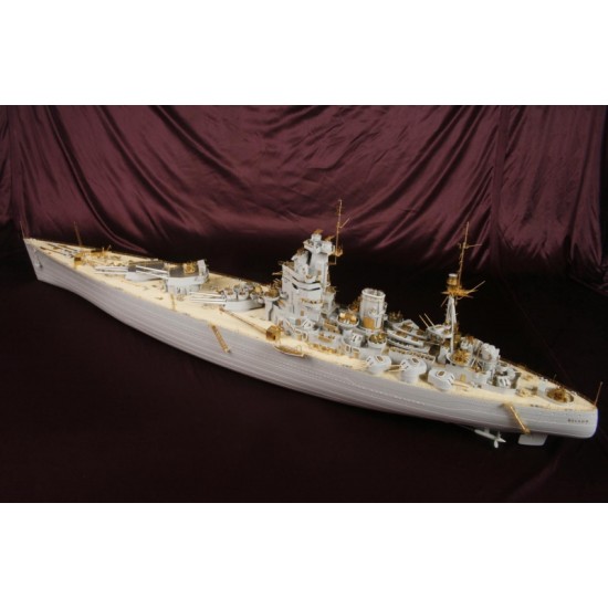 1/200 HMS Nelson Value Pack Detail Set w/Wooden Deck for Trumpeter kit