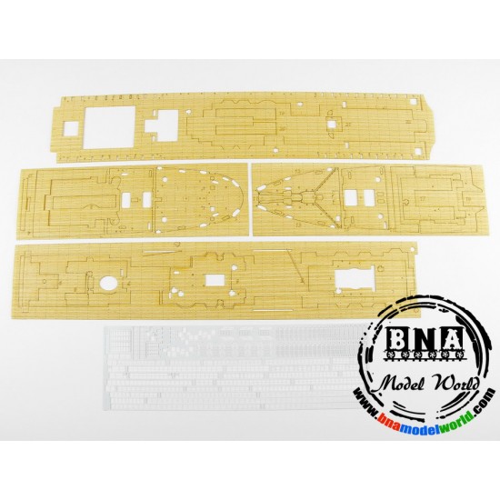 1/400 RMS Titanic Wooden Deck for Academy kit