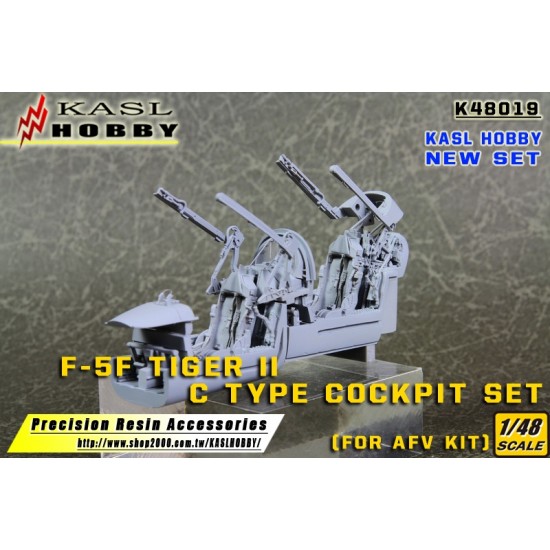 1/48 F-5F Tiger II C Type Cockpit Set Ejection Seat [Improved] for AFV Club