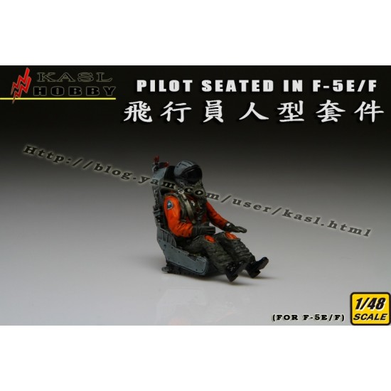 1/48 Pilot Seated In F-5E/F for AFV Club kits