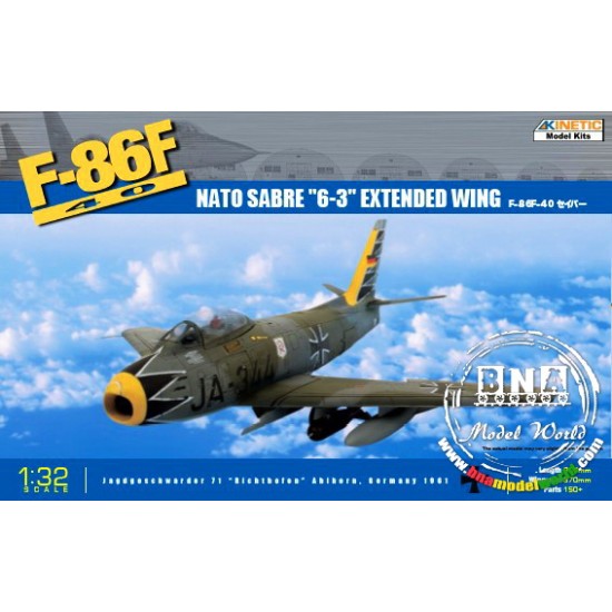1/32 North-American Jet Fighter F-86 F40 NATO Sabre "6-3" Extended Wing