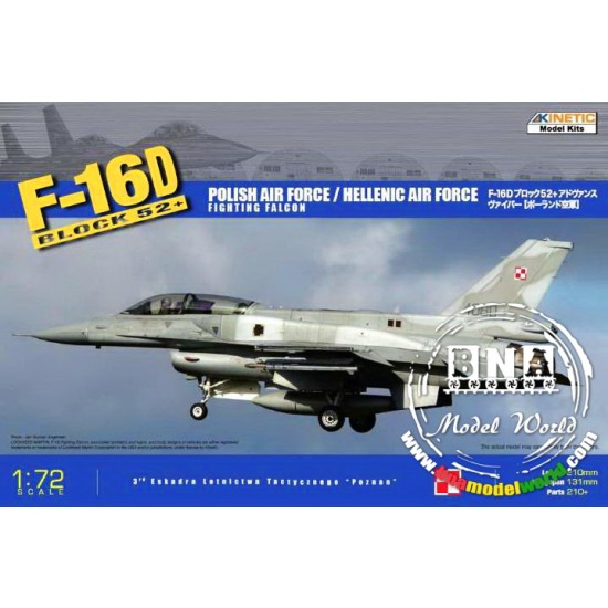 1/72 F-16D Block 52+ Polish Air Force/Hellenic Air Force Fighting Falcon