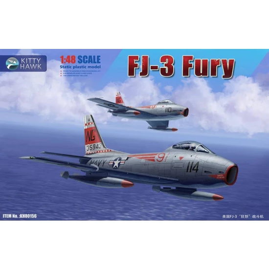 1:48 North American FJ-3 Fury Fighter